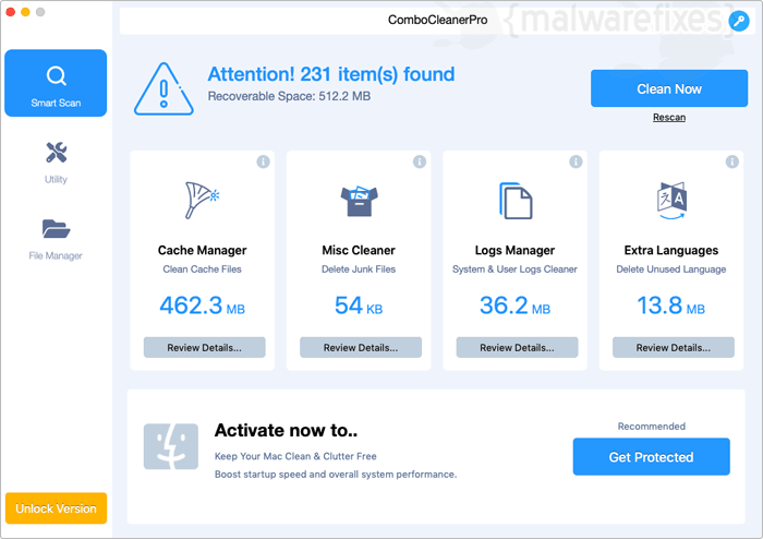 combo cleaner for mac